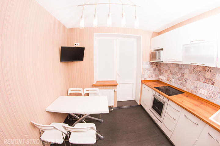 Ремонт квартир - фото: трехкомнатная квартира - фото ремонта квартиры в новостройке, качественный ремонт квартир в СПб
